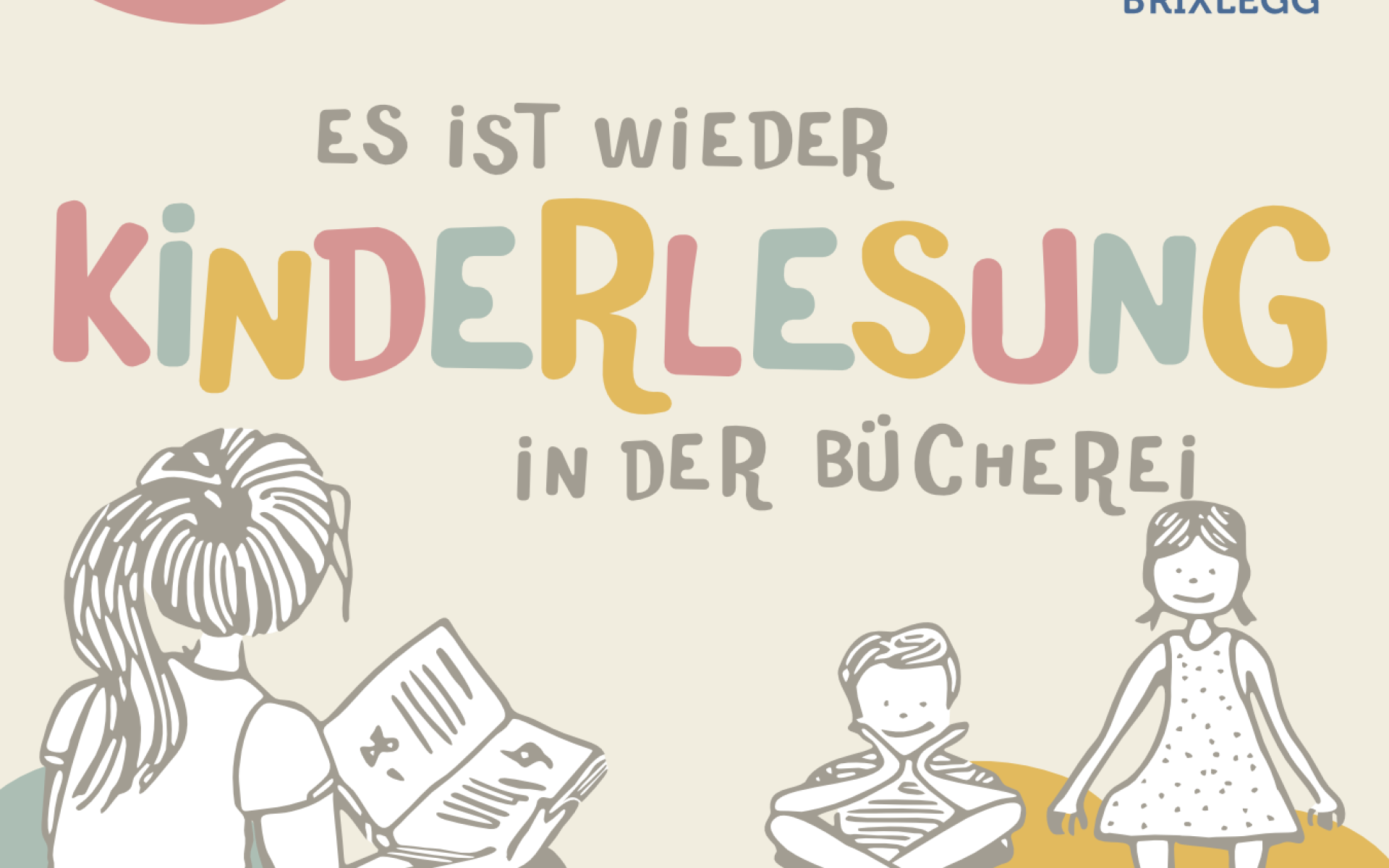 Es ist wieder Kinderlesung in der Bücherei Brixlegg